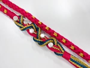 正絹　振袖用　手組帯締め